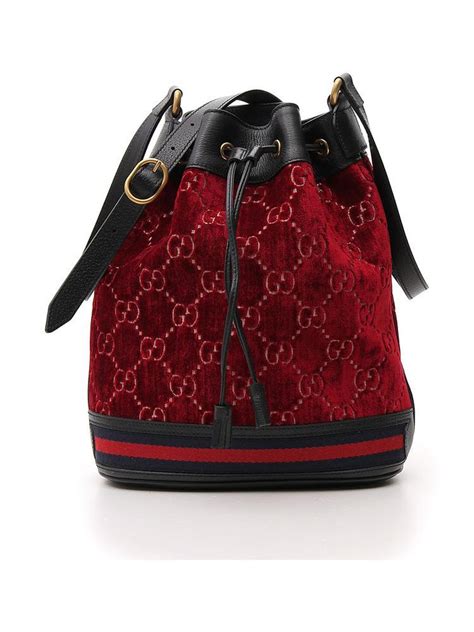 gucci velvet bucket bag dupe|duplicate gucci bags.